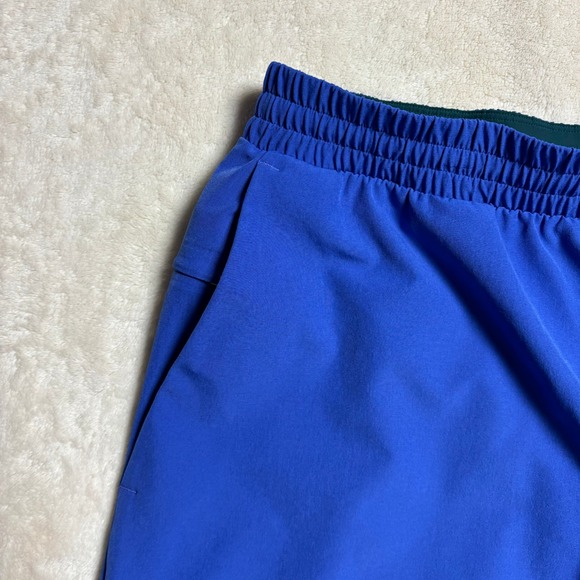 Lululemon Mens Pool Swim Shorts Size XXL 5" Blue Lined Pockets Beach M7AWXS - Picture 6 of 12